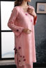 Pink Magenta Embroidered Silk Salwar Kameez (3-Piece) - Image 5