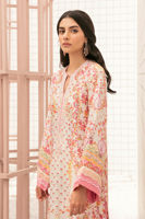 Light Pink Embroidered Pure Silk Salwar Kameez (3-Piece) - Image 4