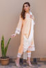 Peach Lace & Pearl Swiss Voile Salwar Kameez (3-Piece) - Image 3