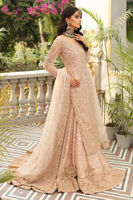 Lilac Embroidered Net Lehenga Dress (3-Piece) - Image 7