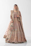 Lavender Embellished Net Anarkali Lehenga (3-Piece) - Image 10