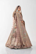 Lavender Embellished Net Anarkali Lehenga (3-Piece) - Image 9