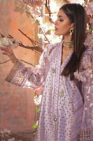 Lilac Kaamdani Silk Salwar Kameez (2-Piece) - Image 3