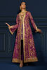 Deep Purple Zardozi Raw Silk Jacket Set (3-Piece) - Image 2