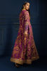 Deep Purple Zardozi Raw Silk Jacket Set (3-Piece) - Image 4