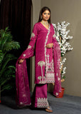 Purple Embroidered Silk 3-Piece Suit - Image 5