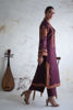 Deep Plum Zardozi Silk Salwar Kameez (3-Piece) - Image 3