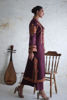 Deep Plum Zardozi Silk Salwar Kameez (3-Piece) - Image 6