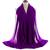 Purple Beaded Georgette Moroccan Kaftan (2-Piece) - Image 6