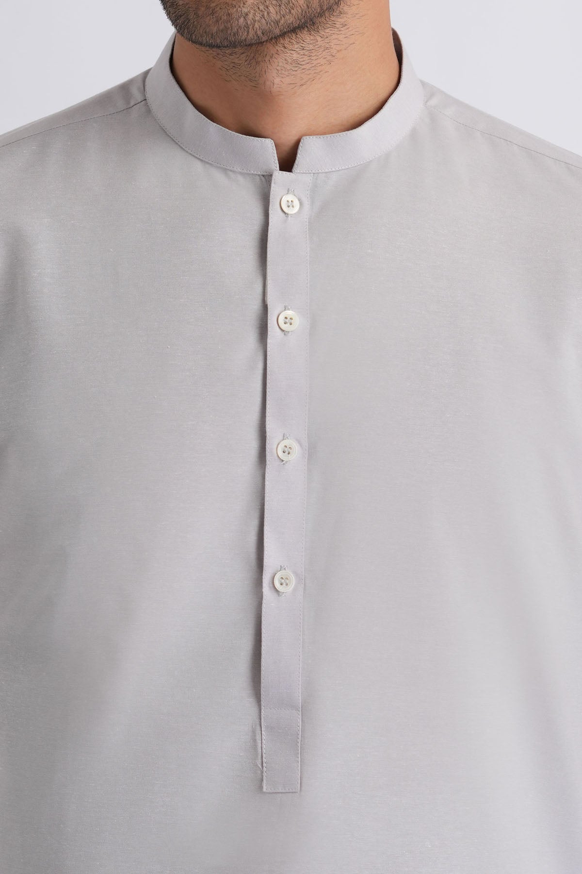 Light Purple Crystal Karandi Shalwar Kameez (2-Piece) - Image 3