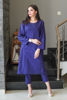 Purple Cutwork Khaddar Salwar Kameez (2-Piece) - Image 3