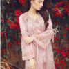 Lilac Embroidered Organza Salwar Kameez (2-Piece) - Image 3