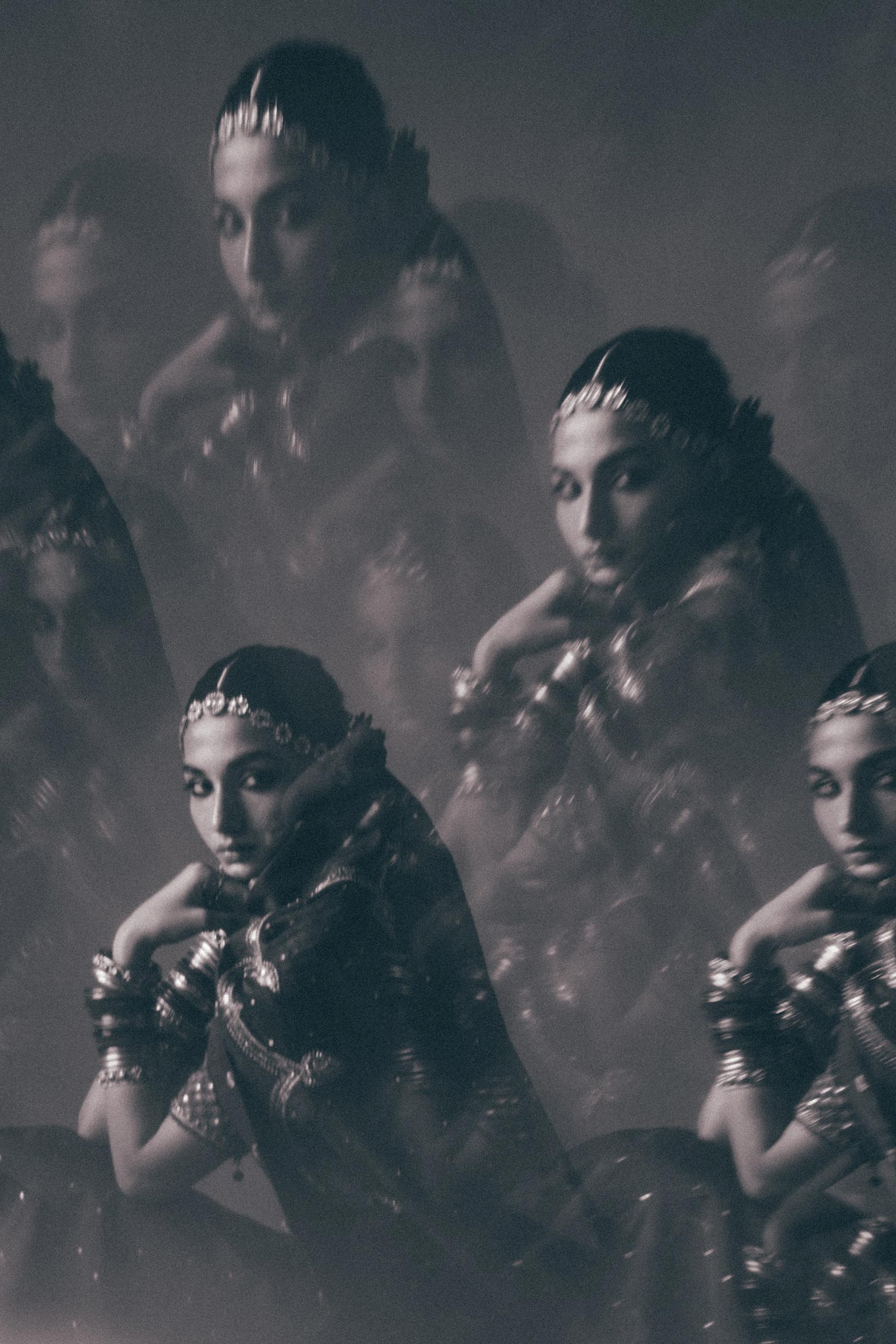 Pakistani Red Embroidered Korean Silk Lehenga Choli (3-Piece) - Image 10