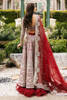 Pakistani Red Swarovski Embellished Velvet Bridal Lehenga Choli (3-Piece) - Image 16