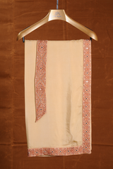 Rust Matka Silk Embroidered Sherwani (3-Piece) - Image 6