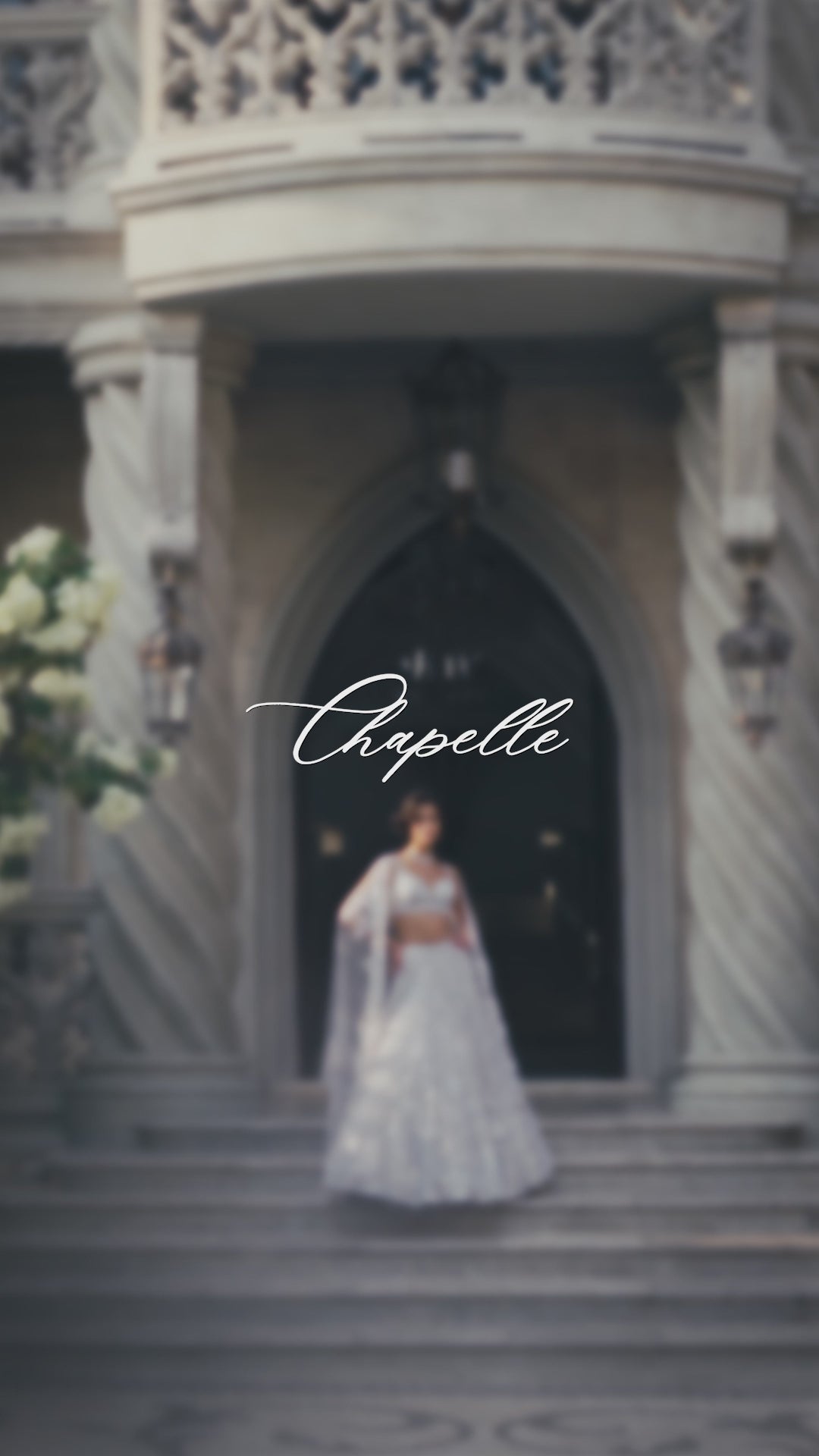 Indian Silver Sequin & Bead Embroidered Net Lehenga (3-Piece) - Image 8