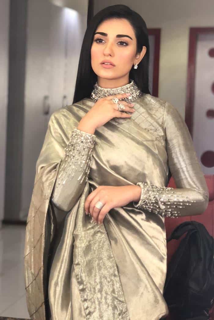 Silver Kora Dabka Pure Tissue Saree (2-Piece) - Image 1