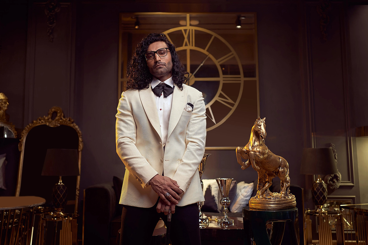 Light Tan Eco Stretch Tuxedo Suit (2-Piece) - Image 1