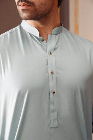 Ferozi Easy-Care Fabric Kurta Trouser Set (2-Piece) - Image 5