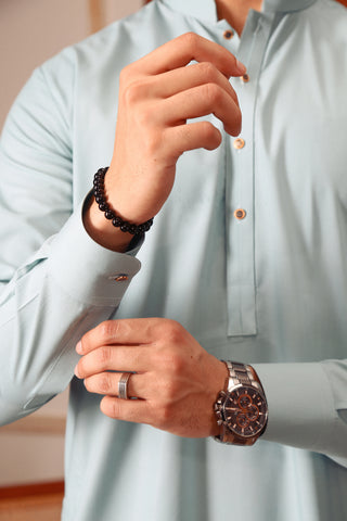 Ferozi Easy-Care Fabric Kurta Trouser Set (2-Piece) - Image 6