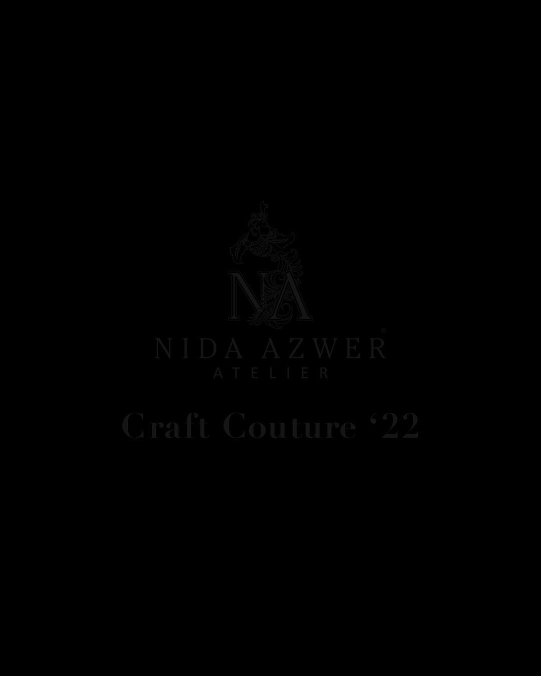 White 3D Handworked Organza Angrakha (3-Piece) - Image 8