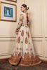 Pakistani White Zardozi Embroidered Khaddi Net Gown (2-Piece) - Image 4