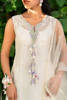 White Swarovski Embellished Georgette Kalidar (3-Piece) - Image 5