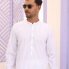 White China Boski Kurta Pajama (2-Piece) - Image 6