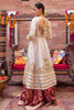 Pakistani White Embellished Net Pishwas Dress (2-Piece) - Image 4
