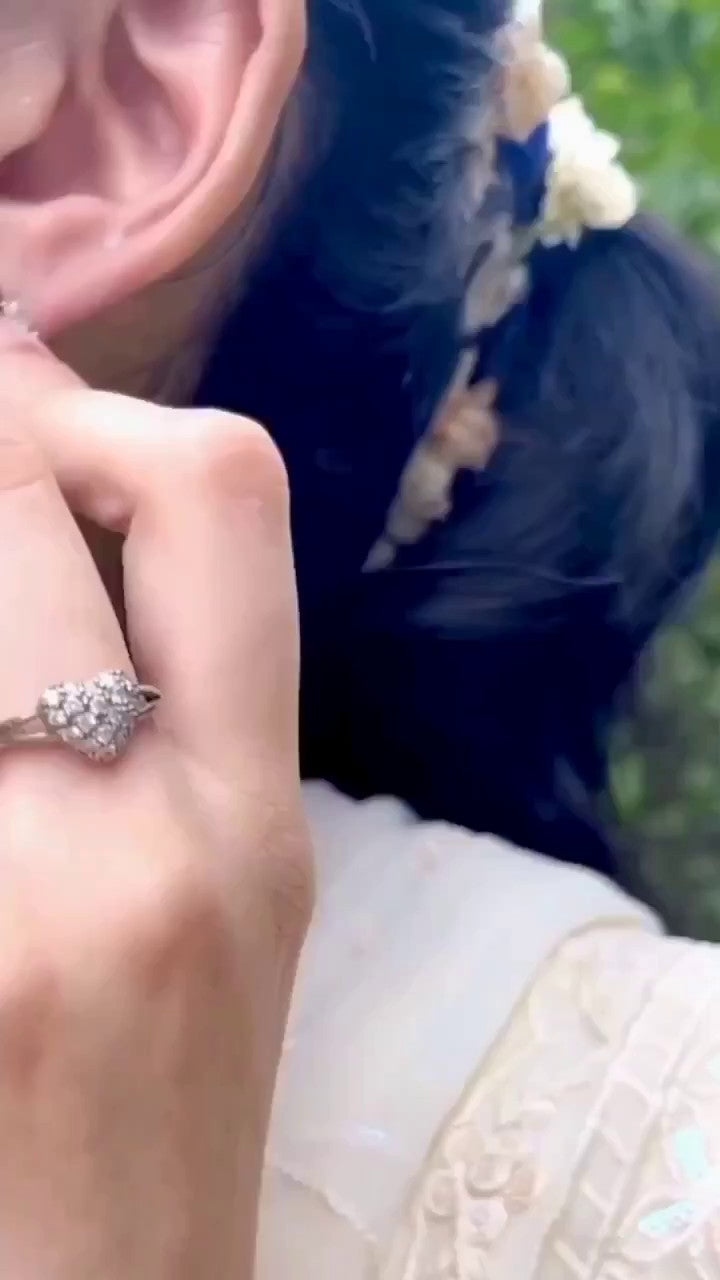 Pakistani Pearl White Embroidered Organza Kurta Set (3-Piece) - Image 7