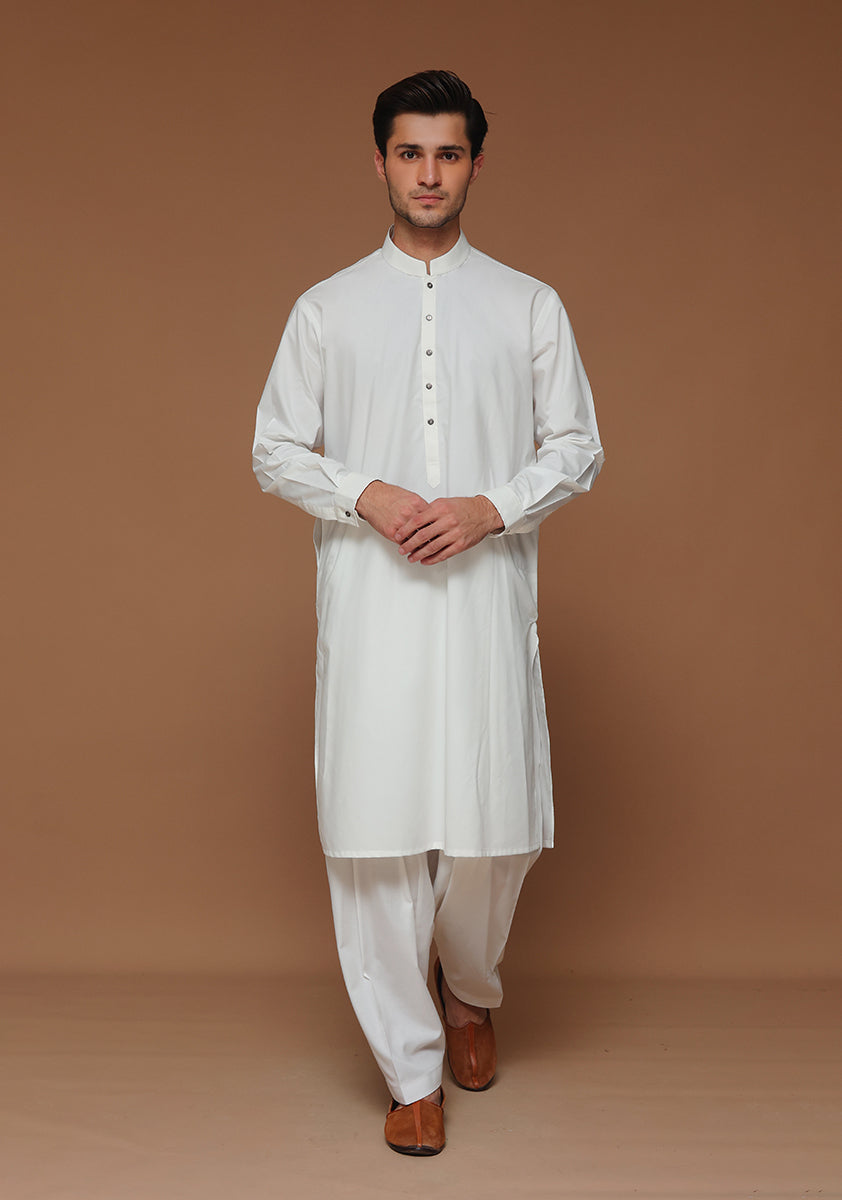 Cloud Dancer Poly Viscose Classic Fit Shalwar Kameez (2-Piece) - Image 2