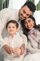 White Schiffli Cotton Embroidered Kurta (2-Piece) - Image 6