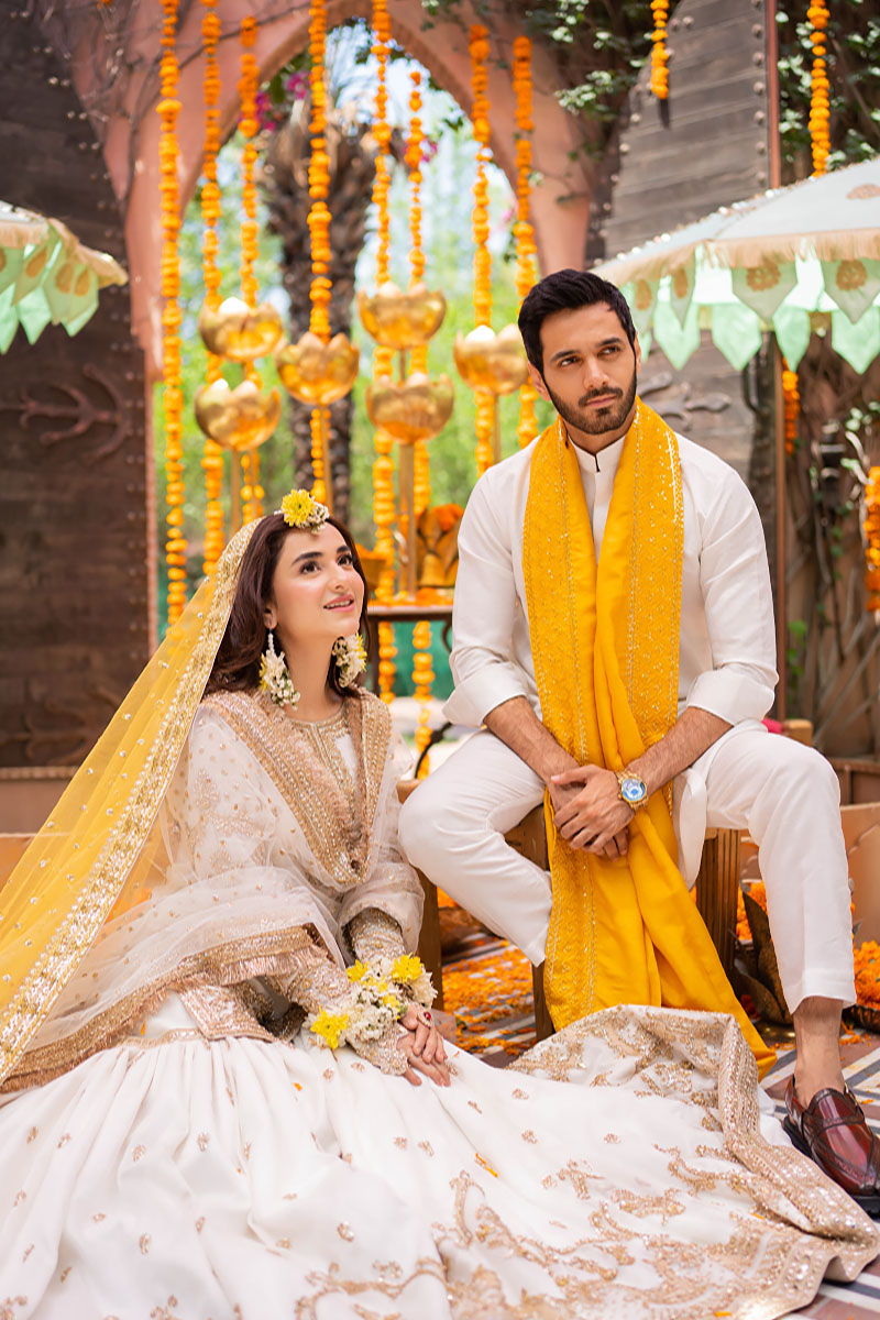 White Self-Print Cotton Kurta Pajama (3-Piece) - Image 3