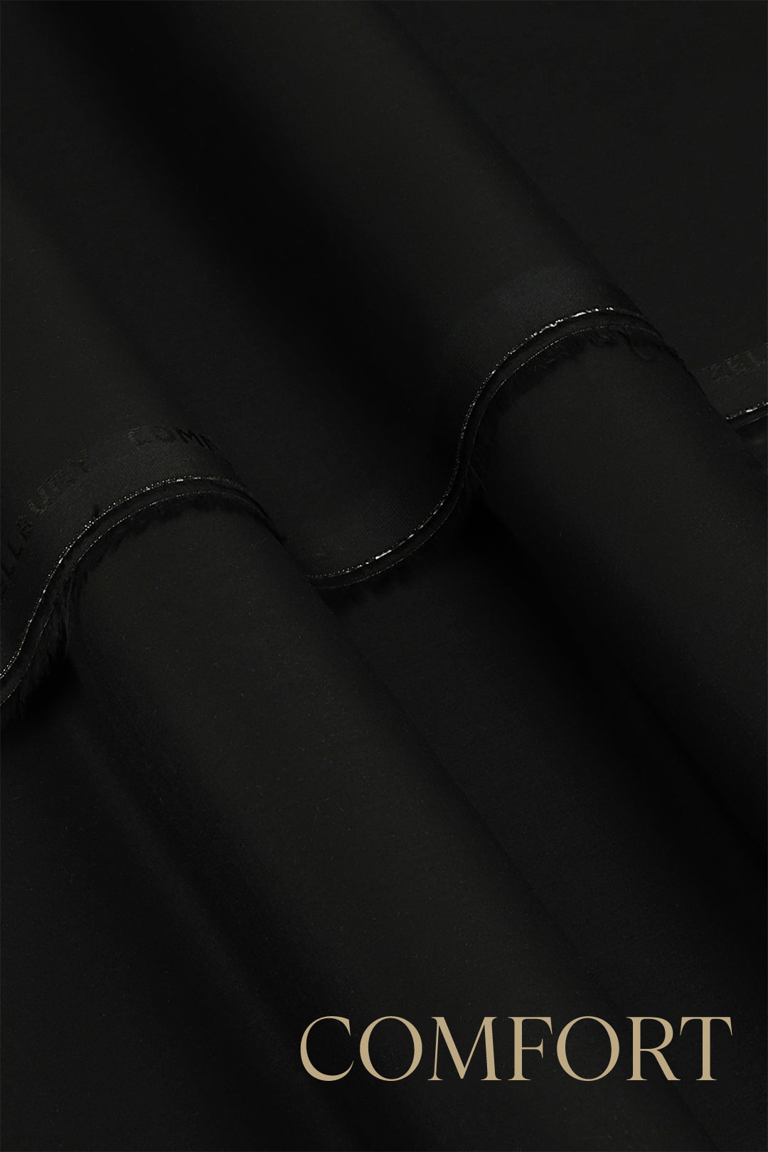 White Cotton Shalwar Kameez Fabric (Unstitched 2-Piece) - Image 2