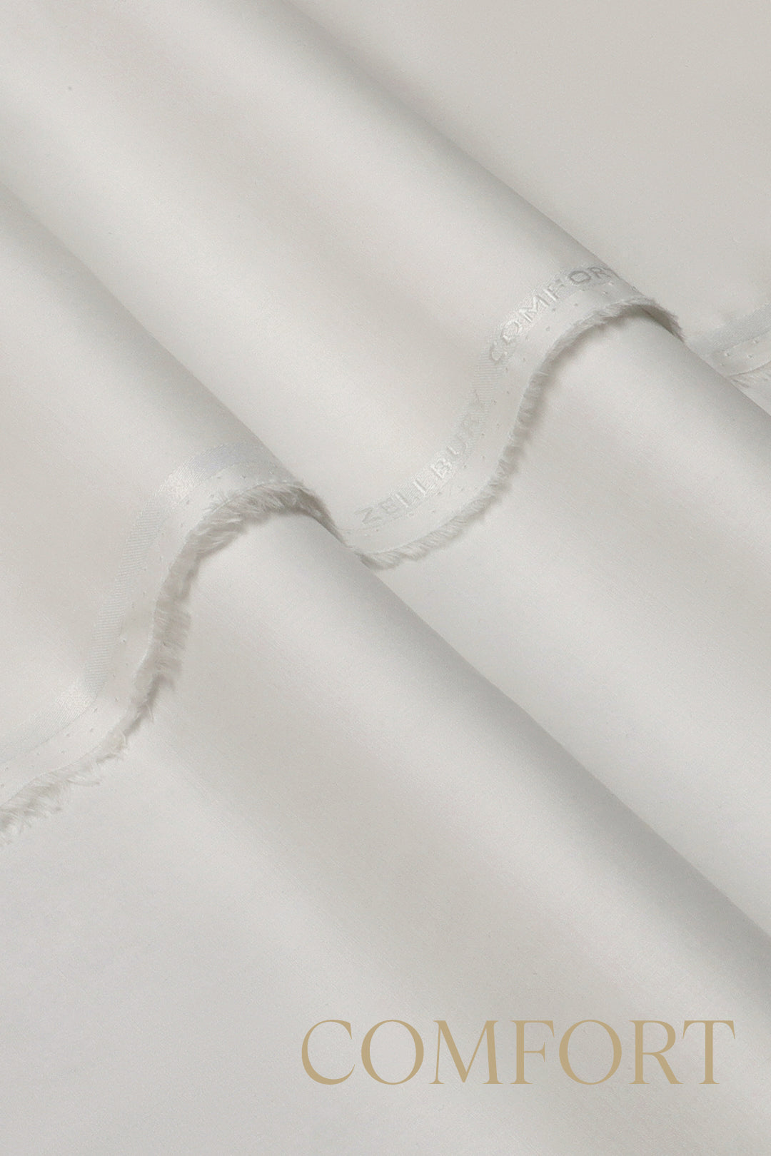 White Cotton Shalwar Kameez Fabric (Unstitched 2-Piece) - Image 52