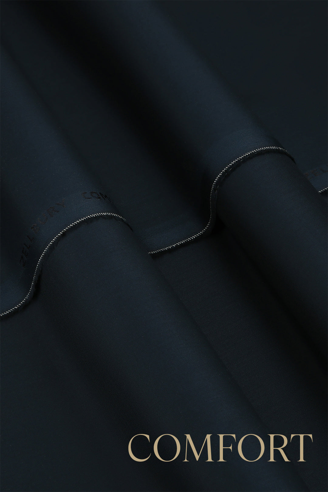 White Cotton Shalwar Kameez Fabric (Unstitched 2-Piece) - Image 54