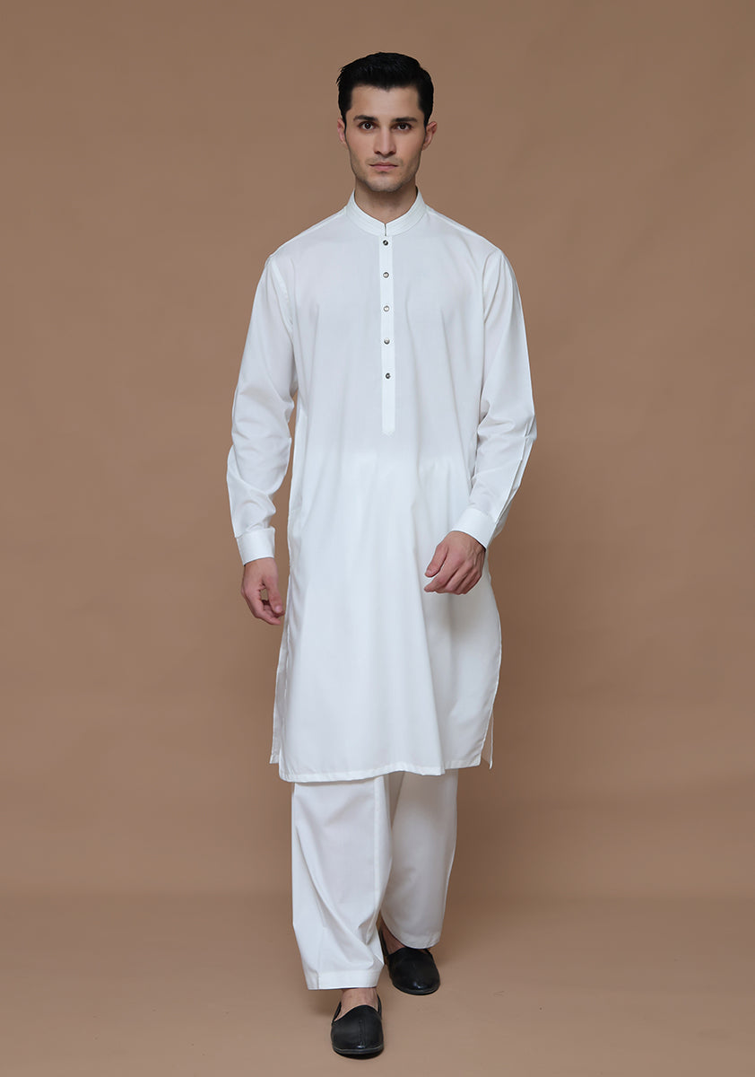 Cloud Dancer Poly Viscose Classic Fit Shalwar Kameez (2-Piece) - Image 2