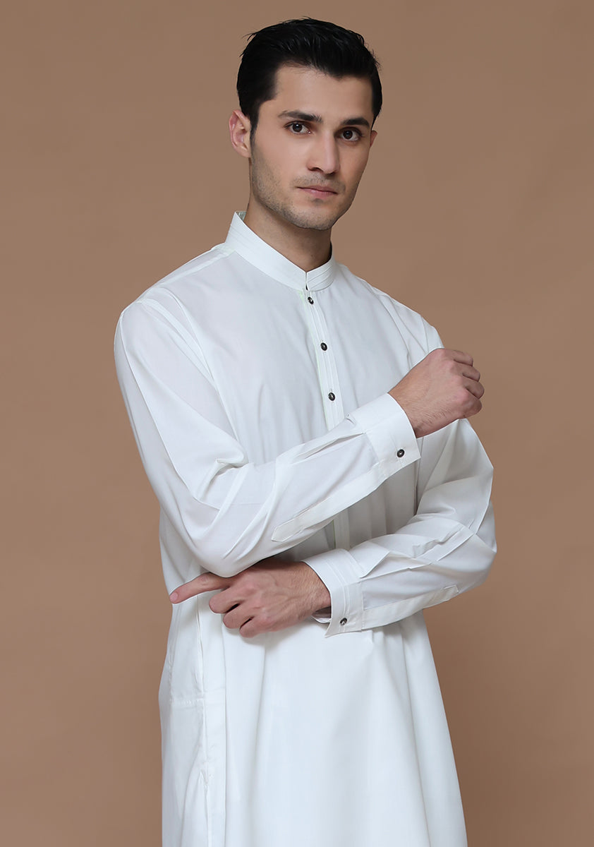 Cloud Dancer Poly Viscose Classic Fit Shalwar Kameez (2-Piece) - Image 3