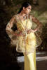 Lemon Printed Organza Angrakha Set (2-Piece) - Image 7