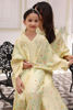 Yellow Digital Print Silk Kaftan (1-Pc) - Image 11