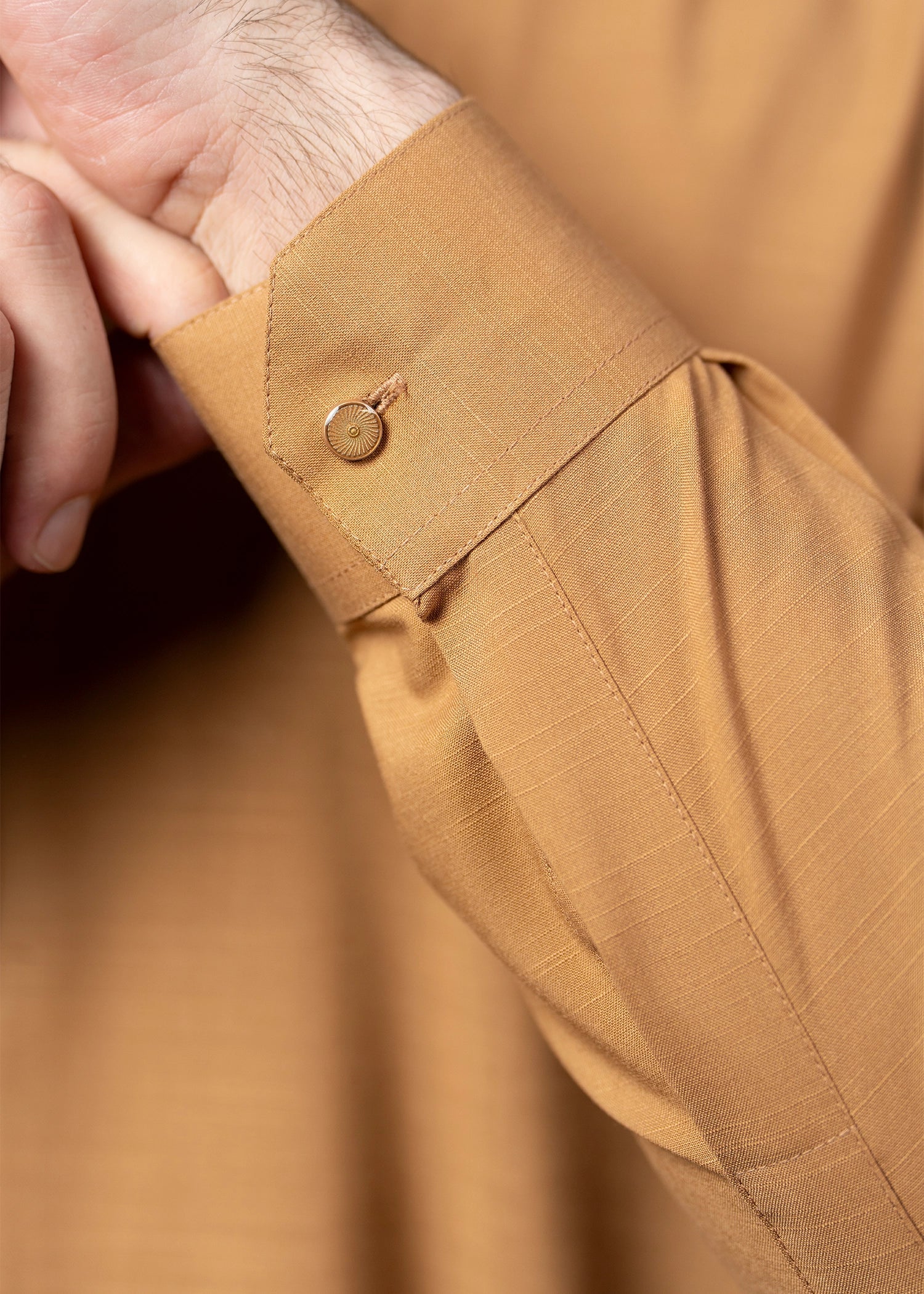 Mustard Wash & Wear Shalwar Kameez (2-Piece) - Image 7