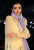 Lemon Embroidered Khaddi Silk Salwar Kameez (3-Piece) - Image 9