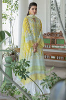 Pakistani Lemon Digital Print Lawn Salwar Kameez (3-Piece) - Image 5