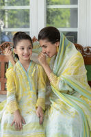 Pakistani Lemon Digital Print Lawn Salwar Kameez (3-Piece) - Image 8