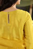 Mustard Swarovski Raw Silk Salwar Kameez (3-Piece) - Image 4