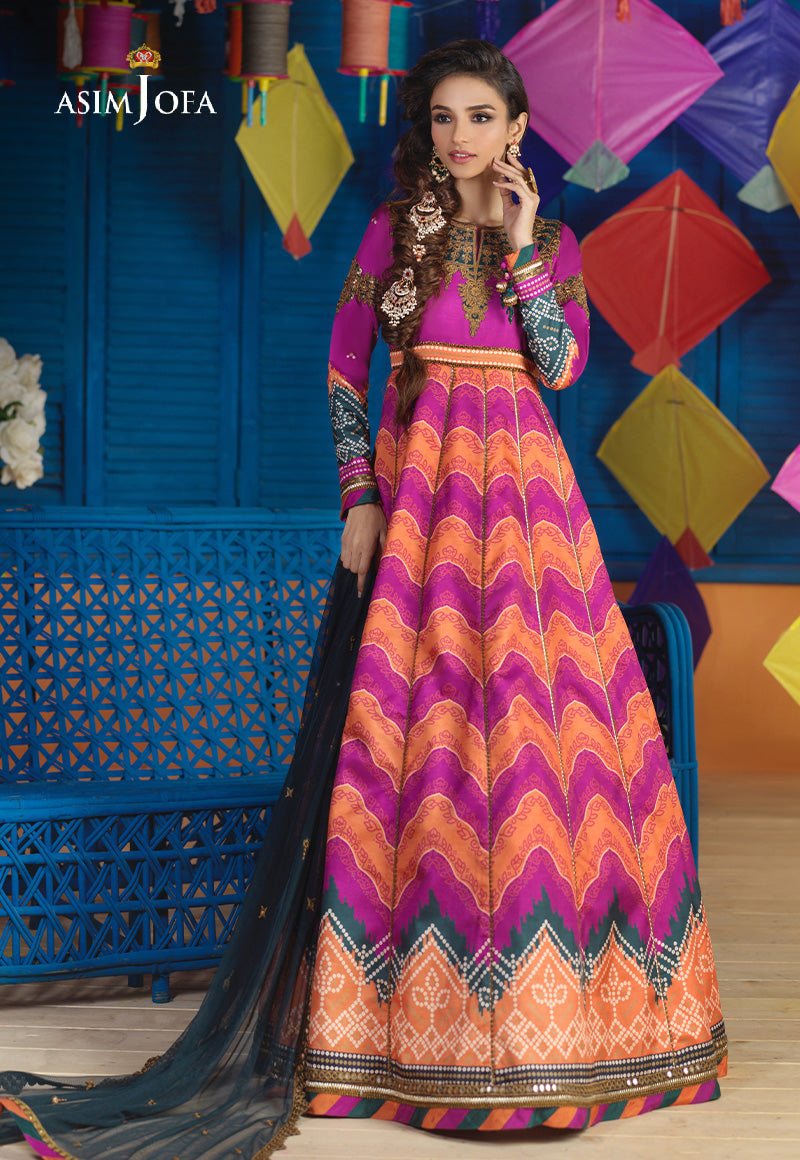 Mustard Embroidered Viscose Raw Silk Suit (3-Piece) - Image 11