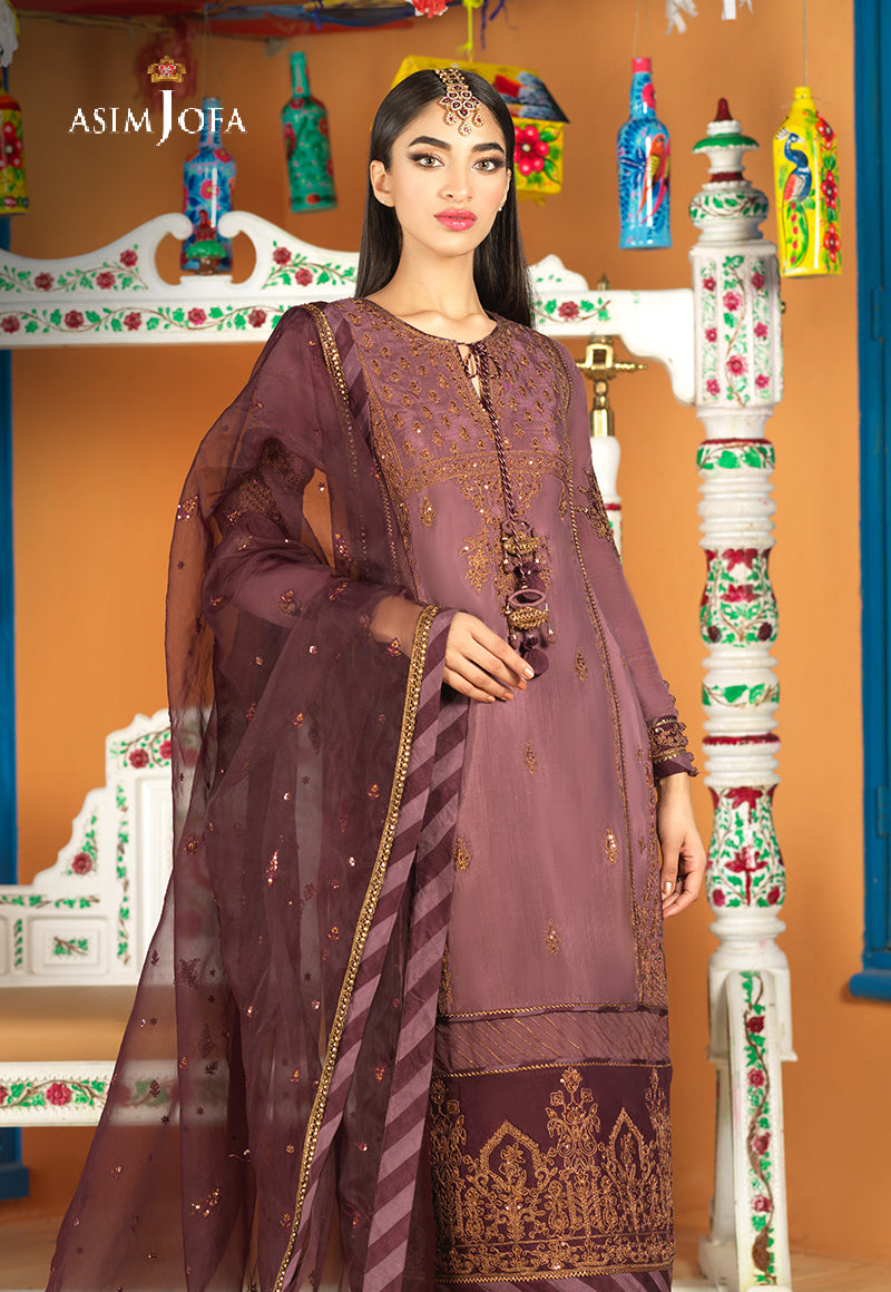 Mustard Embroidered Viscose Raw Silk Suit (3-Piece) - Image 7
