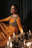 Mustard Embellished Georgette Kalidaar Sharara (3-Piece) - Image 6